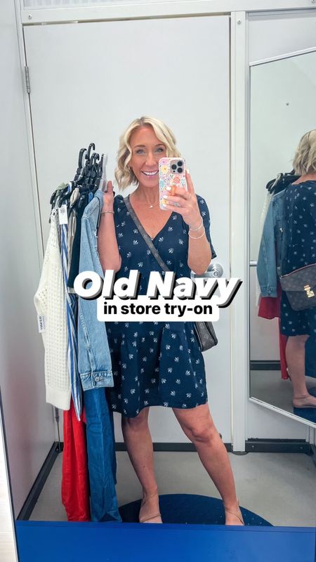 Old Navy in store try-on (swipe to see all!):
1. Stripes set (not online yet!) - size small in the top & XS in the skirt.
2. Denim dress - size small. (Could have done an xs).
- 2b. Open knit sweater - size medium. (Belted and tucked into the belt).
3. Red eyelet cami dress - size small.
4. Floral romper - size small.
5. Orange linen cami dress - size small.
- 5b. Jean jacket - size XS.
6. Black linen skort - size small. // Black linen tank - size small (could have done an xs). 
7. Ruffle tank - size small. // Natural linen skort - size small. 
* dress from beginning (also Old Navy) - size small.
* sandals - tts  


#LTKfindsunder50 #LTKSeasonal #LTKVideo