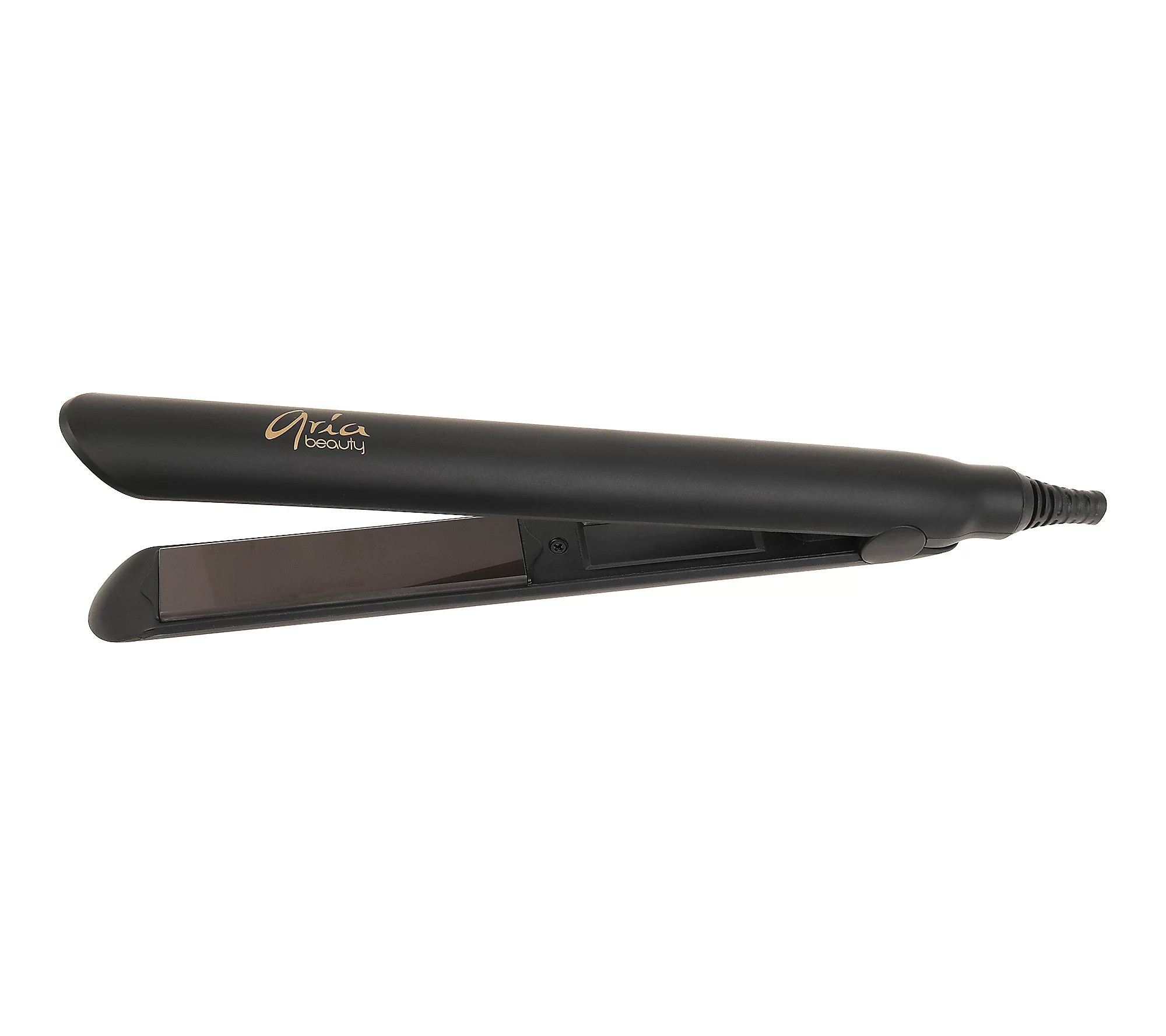 ARIA BEAUTY TRAVEL PRO MINI STRAIGHTENER - BLAC K | QVC