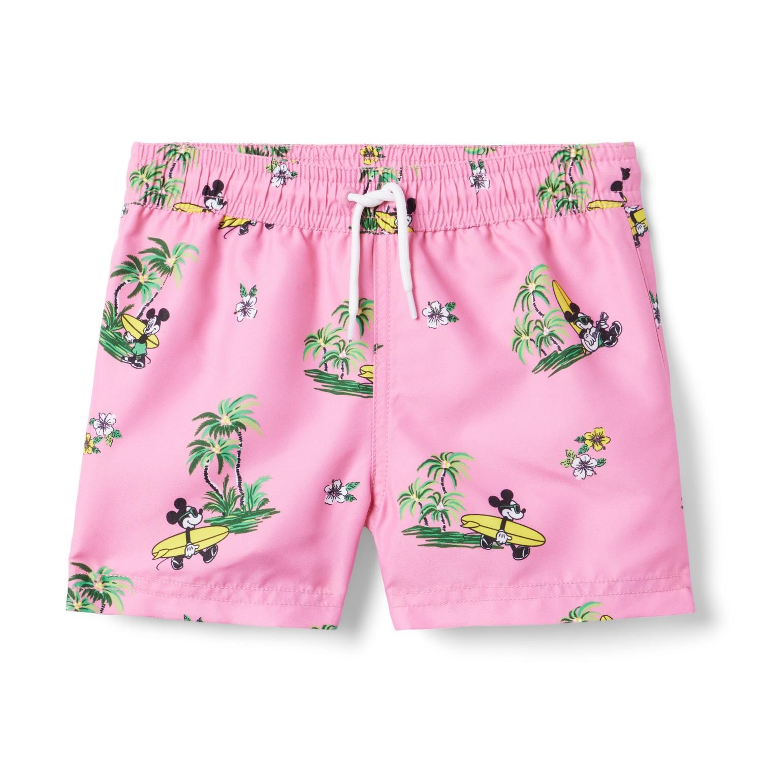 Disney Mickey Mouse Recycled Surf Swim Trunk | Janie and Jack