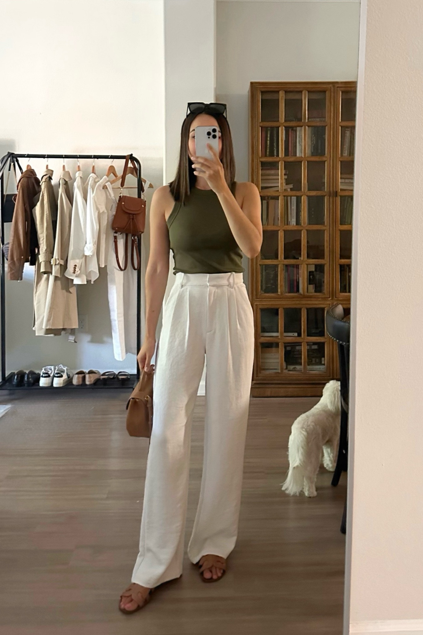 Minimal spring/summer occasion outfit / kids birthday party 

• tank - xs Madewell 
• pants - wearing size 25 regular, if you’re under 5’4” or have shorter legs I recommend getting the petite length
• linked to similar styles

Vacation / spring style / occasion outfit

#LTKSeasonal #LTKstyletip #LTKtravel