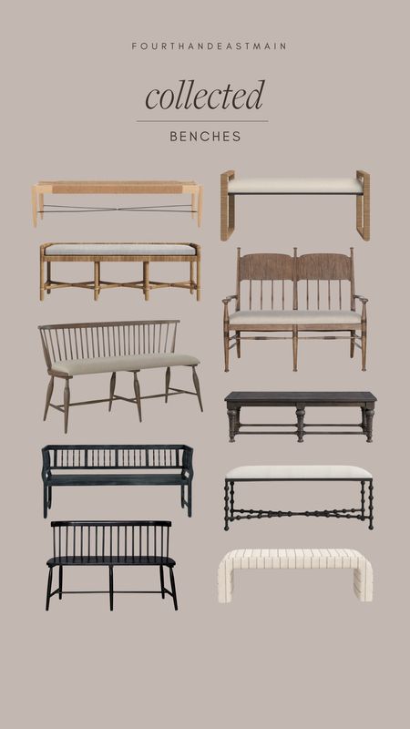 collected // new bench finds 

bench round up
amazon home, amazon finds, walmart finds, walmart home, affordable home, amber interiors, studio mcgee, home roundup
amber interior dupe 

#LTKHome