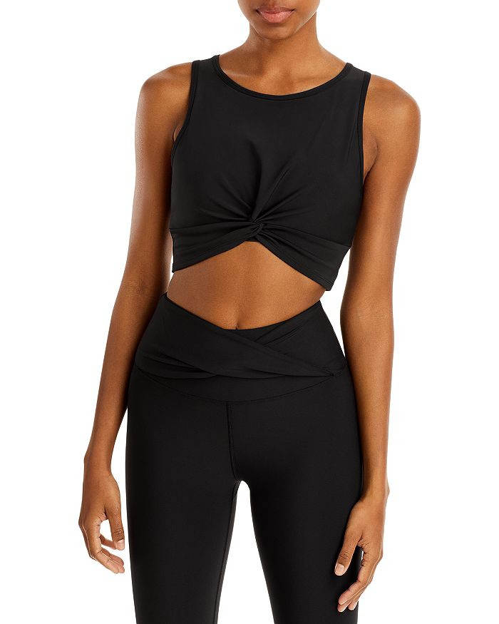 AQUA AQUA Twist Front Longline Sports Bra - 100% Exclusive Women - Bloomingdale's | Bloomingdale's (US)