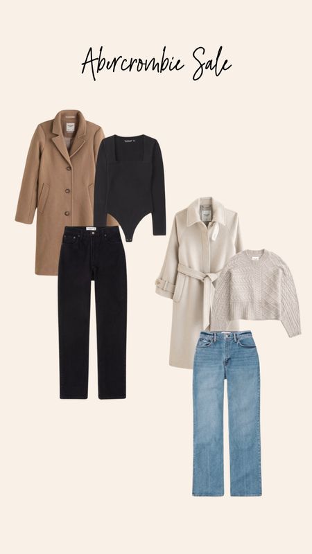 Last day to shop the Abercrombie sale items with extra 15% off!! Abercrombie style! Neutral style- affordable fashion- casual style- coats- jeans- sweaters 

#LTKsalealert #LTKfindsunder50 #LTKfindsunder100