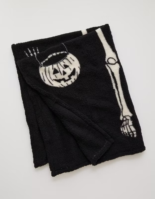 AE Skeleton Blanket | American Eagle Outfitters (US & CA)