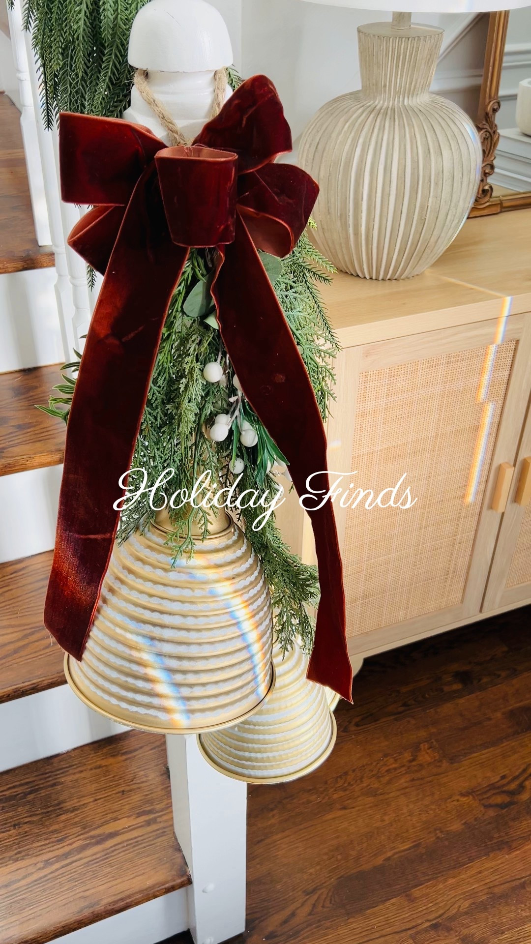 Loading holiday decor…

My favorite time of the year (besides summer & being a beach bum). 

Balsam fur, garlands, bells, bows and vintage elegance is in the horizon this holiday season. 


#LTKSeasonal #LTKHoliday #LTKHome