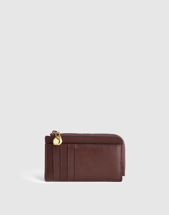 The Essential Zip Card Case Wallet | Madewell
