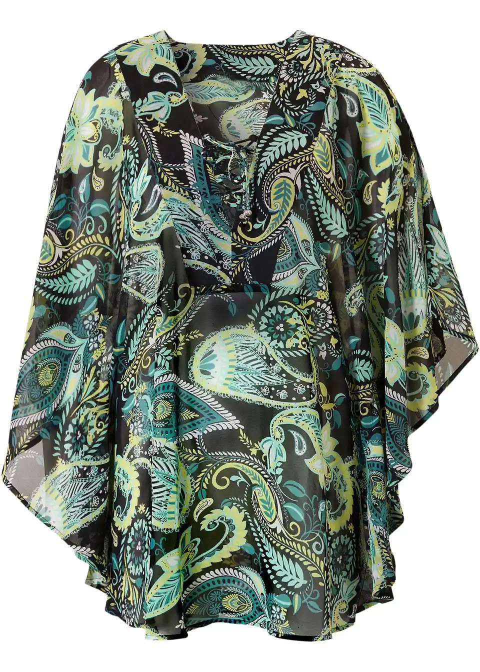 Strandtunika aus leichtem Chiffon | Bonprix DE