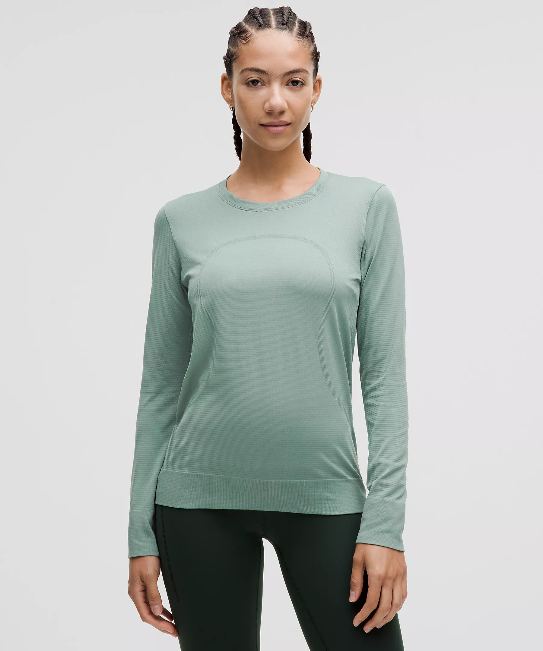 Swiftly Relaxed Long-Sleeve Shirt *Hip Length | Women's Long Sleeve Shirts | lululemon | Lululemon (US)