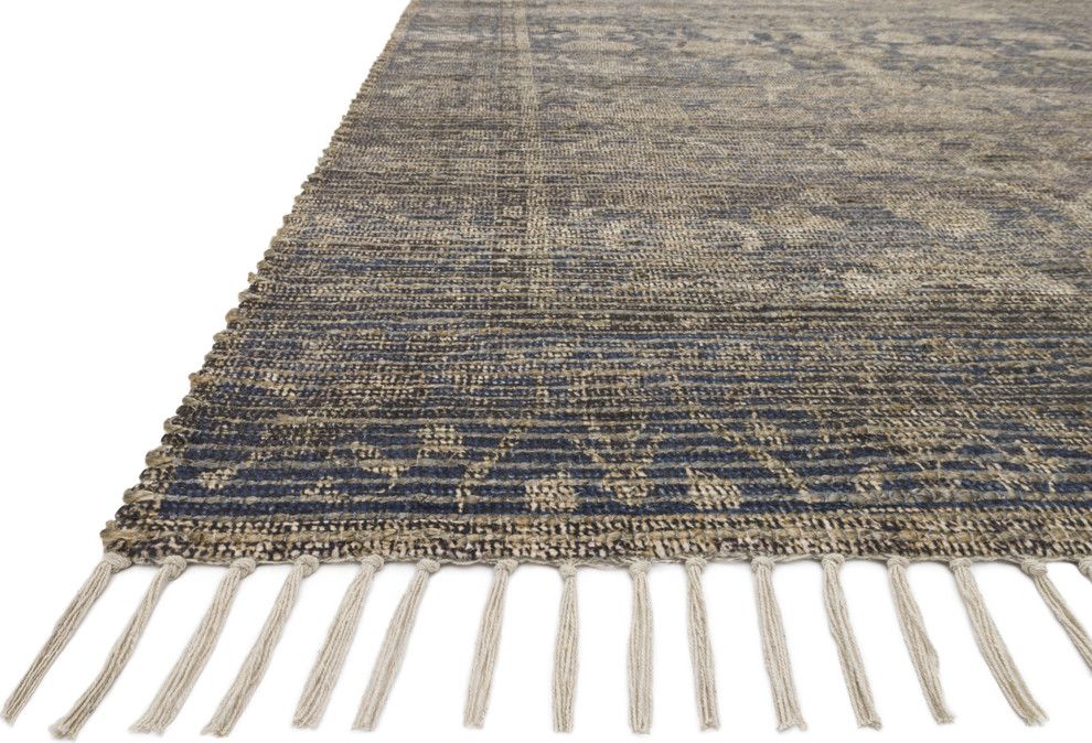 Loloi Cornelia Cor-02 Vintage/Distressed Rug, Indigo/Natural, 7'9"x9'9" | Houzz 