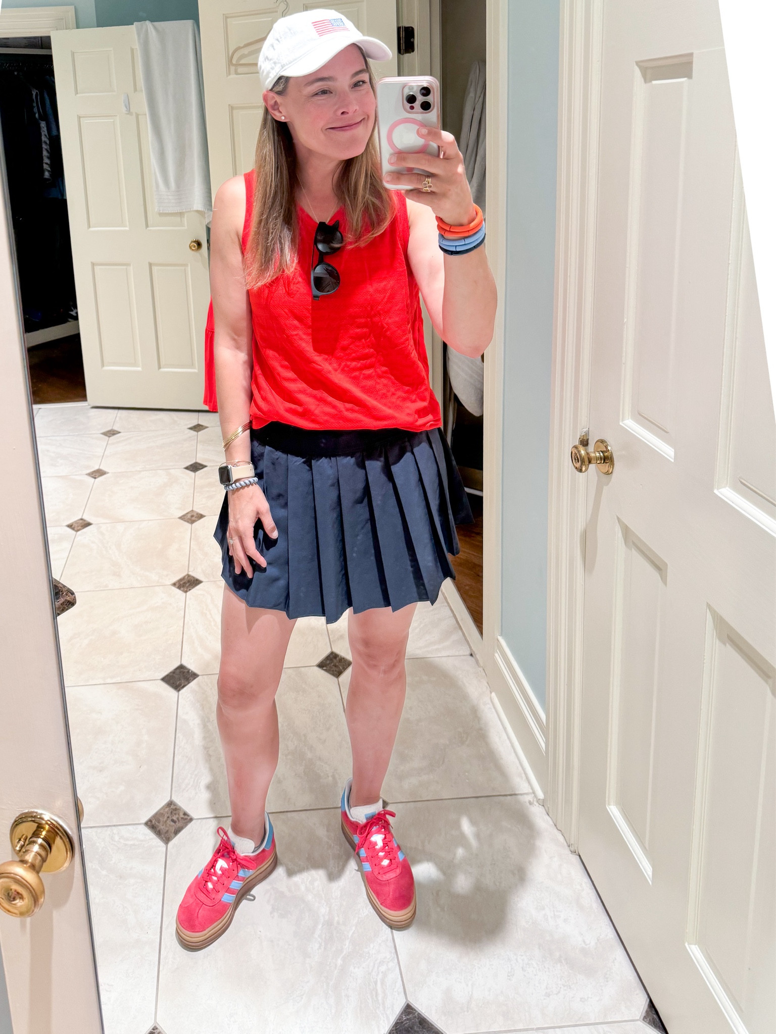 Another Saturday, another baseball mom outfit! Skort is a M, tank is a L

#LTKActive