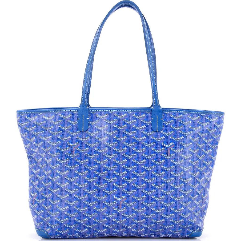 Pre-Owned Goyard Artois Tote Coated Canvas PM in Blue at Nordstrom, Size Small | Nordstrom