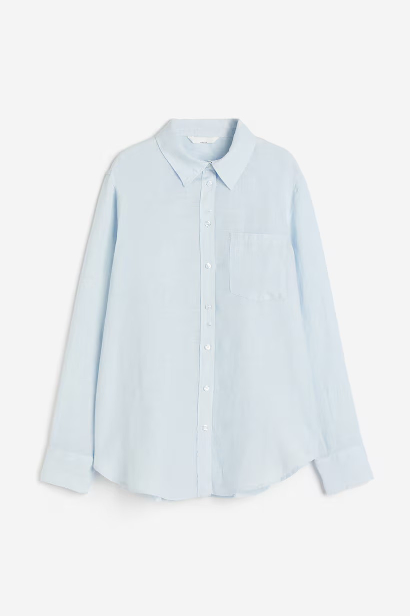 Linen shirt | H&M (UK, MY, IN, SG, PH, TW, HK)