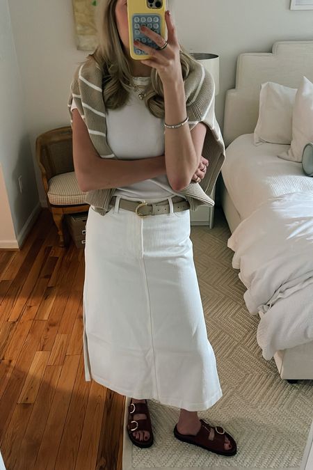 Neutral spring outfit! 