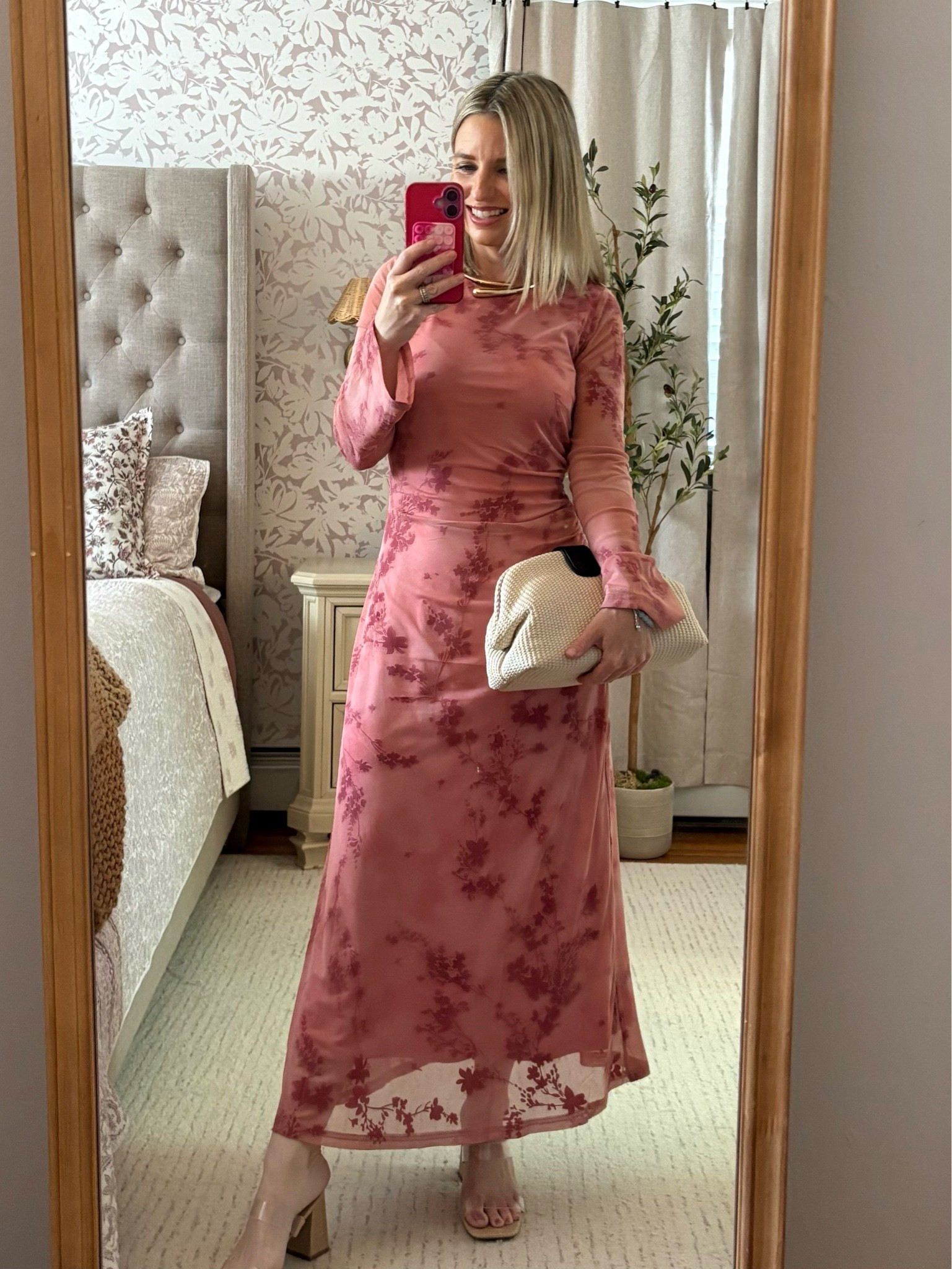Special occasion, wedding guest dress option! I am 5’1 and the length is great. Love the fit and the bell sleeves!

#LTKWedding #LTKPetite #LTKSaleAlert