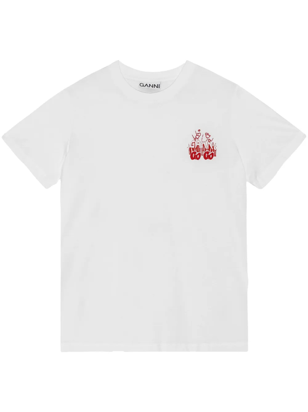 logo-print cotton T-shirt | Farfetch Global