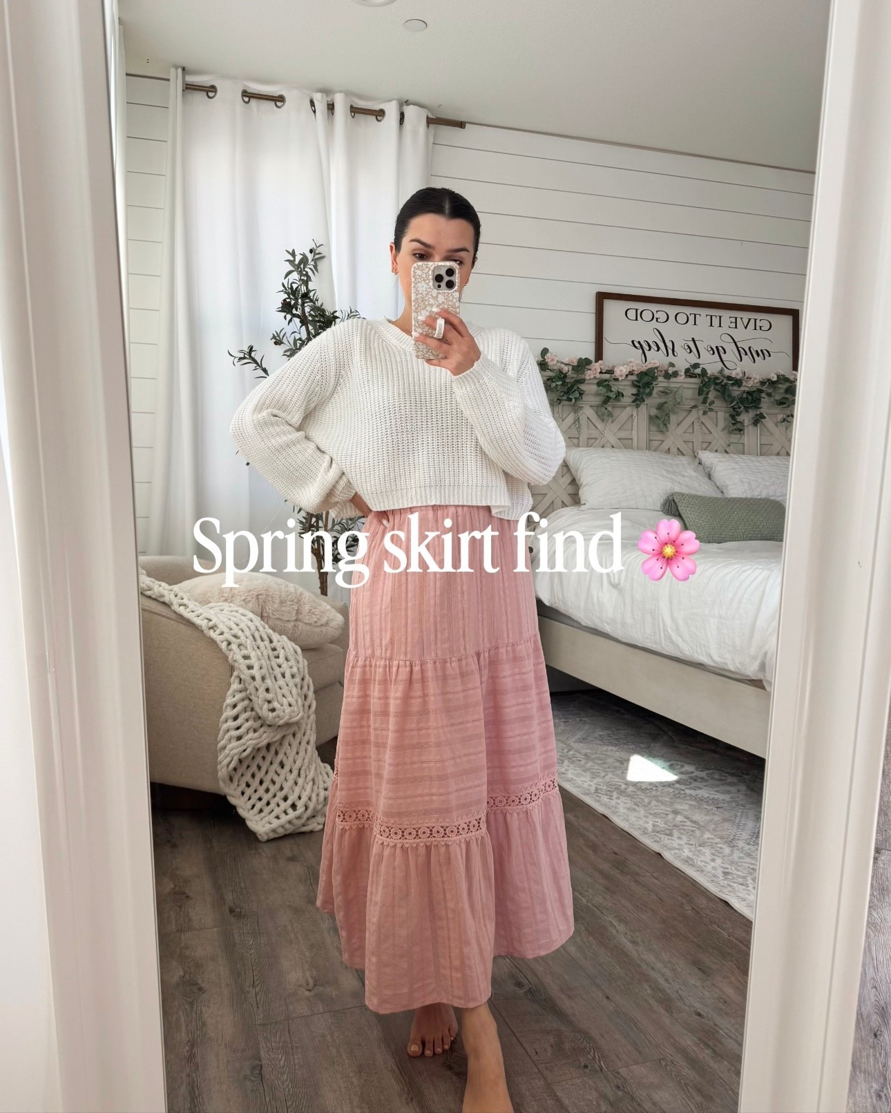 Spring skirt find 🌸

#LTKootd #LTKgrwm #LTKPetite