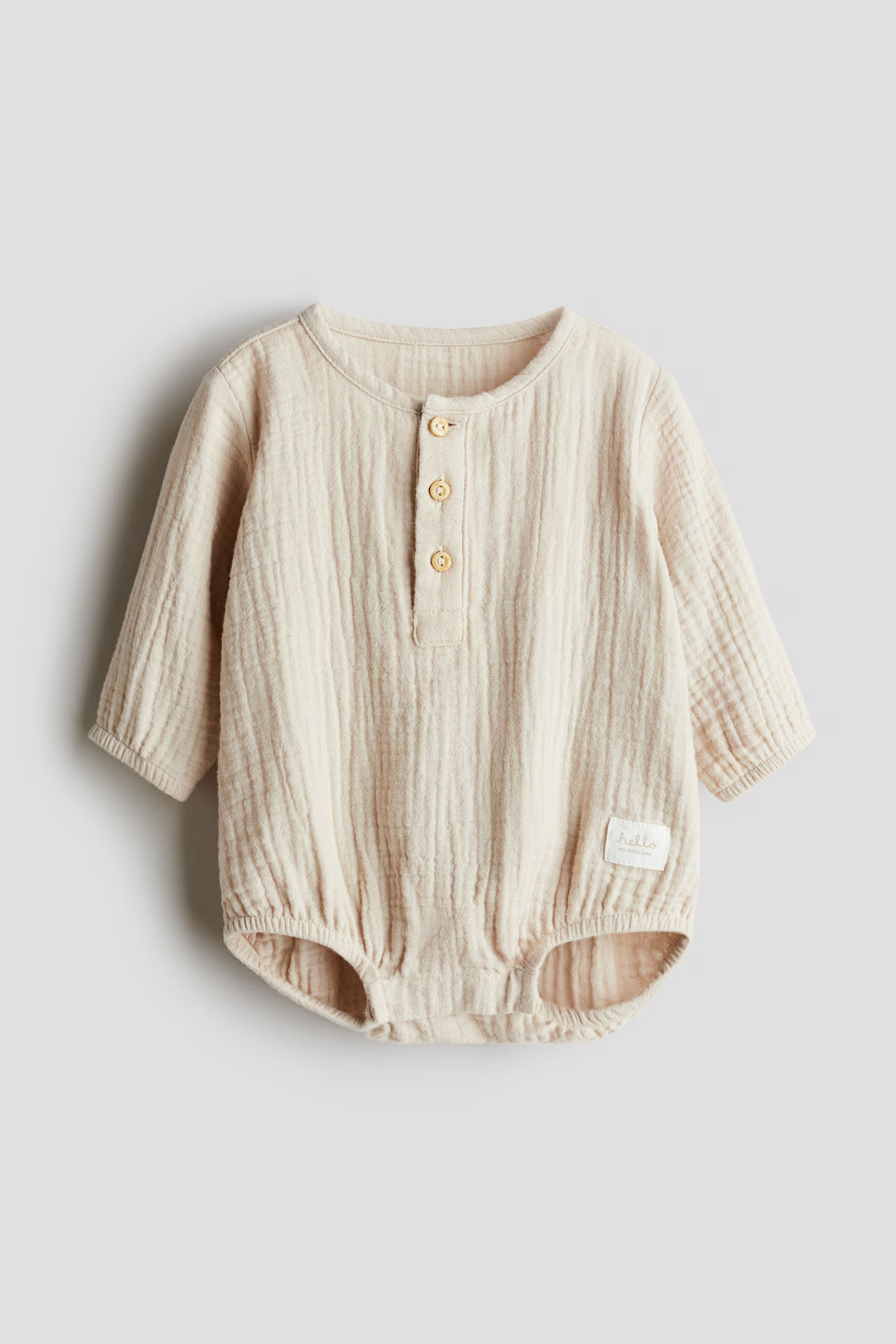Cotton Muslin Romper Suit | H&M (US + CA)