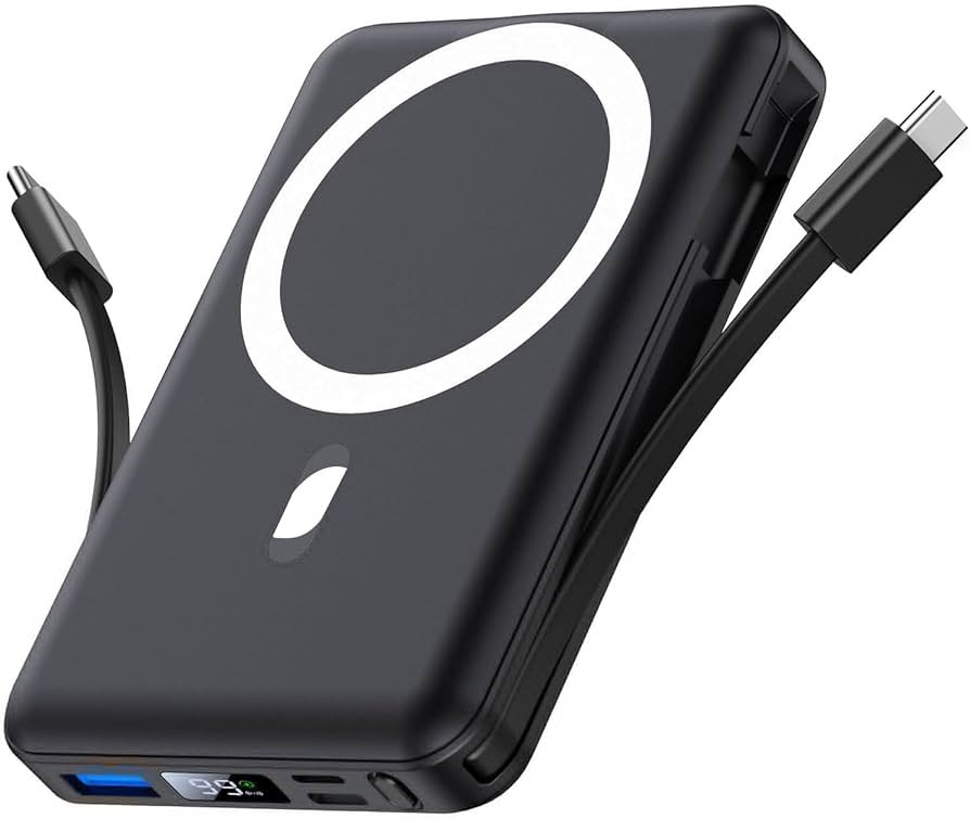 Yiisonger for Magsafe Battery Pack - 10000mAh Portable Charger for Mag-Safe 22.5W PD Fast Chargin... | Amazon (US)