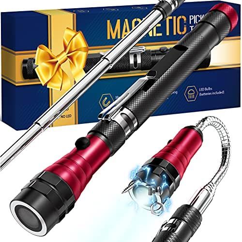 Stocking Stuffers Tool Gifts Men - Women Gadgets Magnetic Pickup Tool LED Light|Christmas Tool Gi... | Amazon (US)