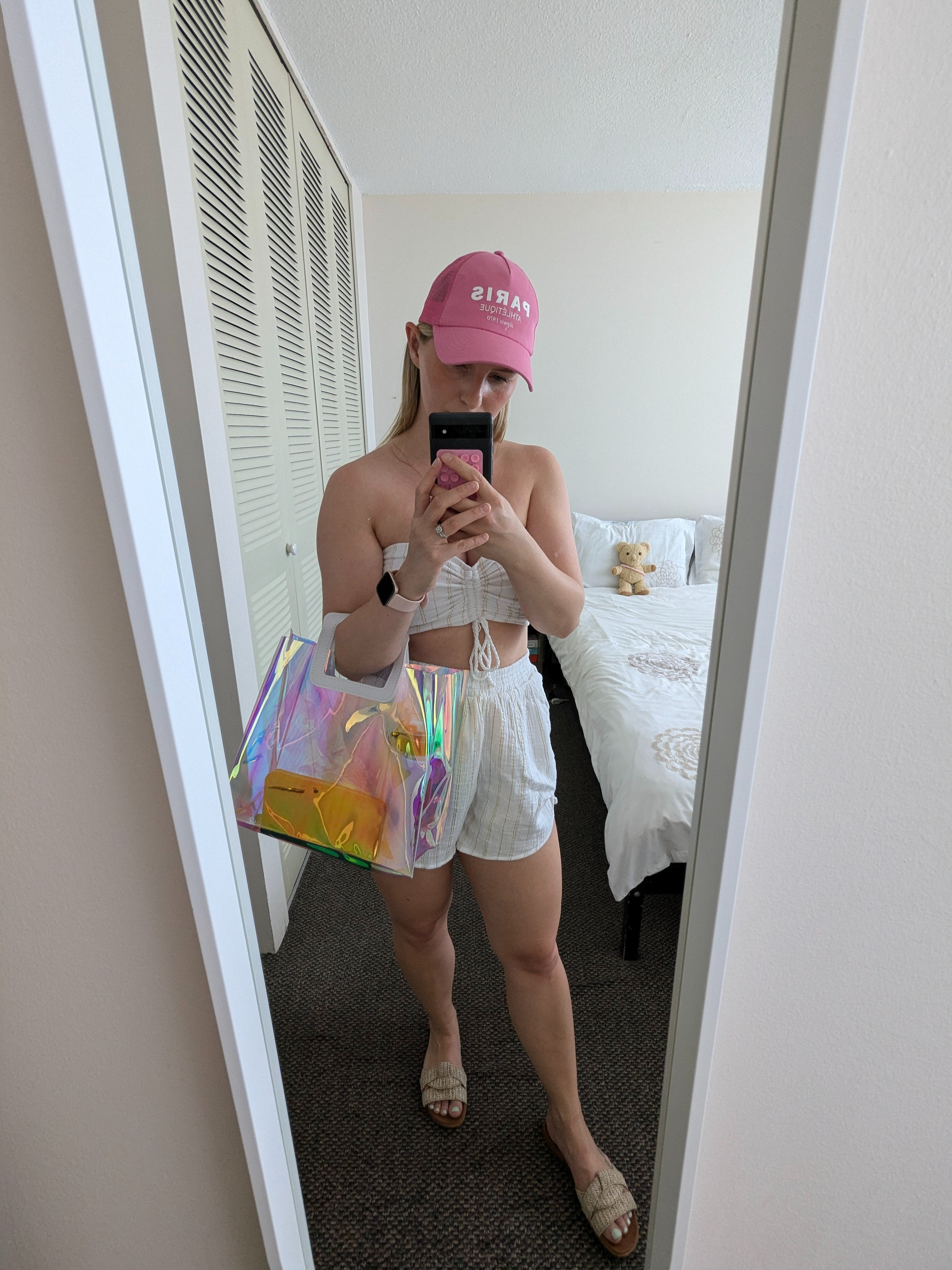 Beach Outfit ✅Bag is sold out already 😭 Will edit if it comes back in stock. #beach #summervibes 

#LTKsummer #LTKbag