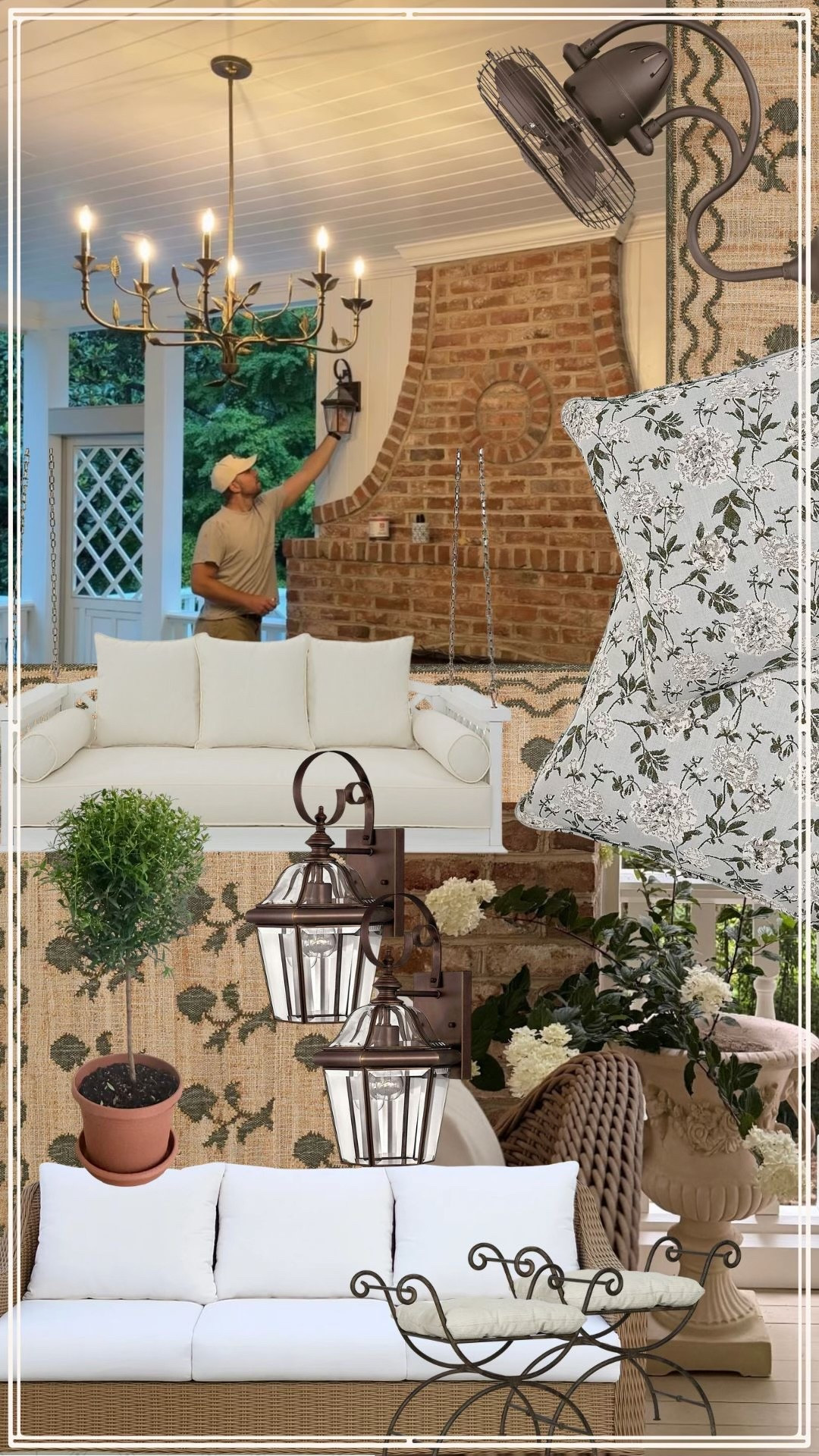 Everything that makes up our screened in porch 🤍

#LTKHome