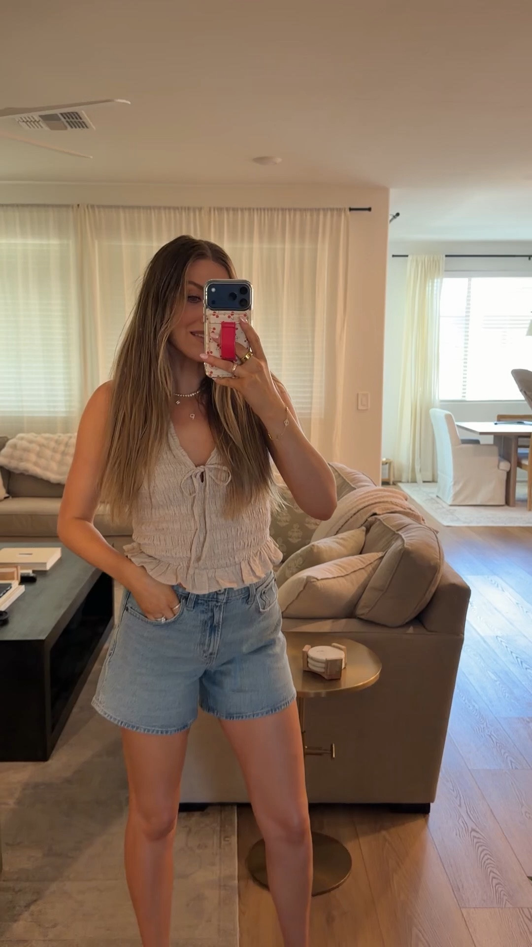 Today’s outfit! Wearing a small top, 27 shorts and true size sandals!! Use code AFLTK for extra 20% off ends tonight!!

#LTKxAbercrombie