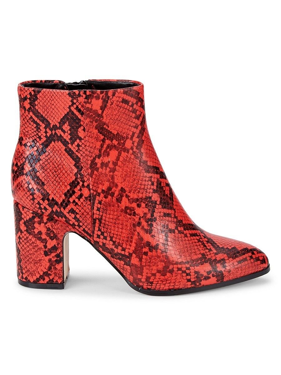 BCBGeneration Women's Stein Embossed Snakeskin-Print Booties - Flame Snake - Size 5 | Saks Fifth Avenue OFF 5TH (Pmt risk)