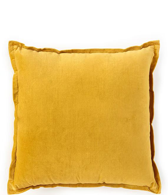 Southern Living Velvet & Linen Reversible Oversize Square Pillow | Dillard's | Dillard's