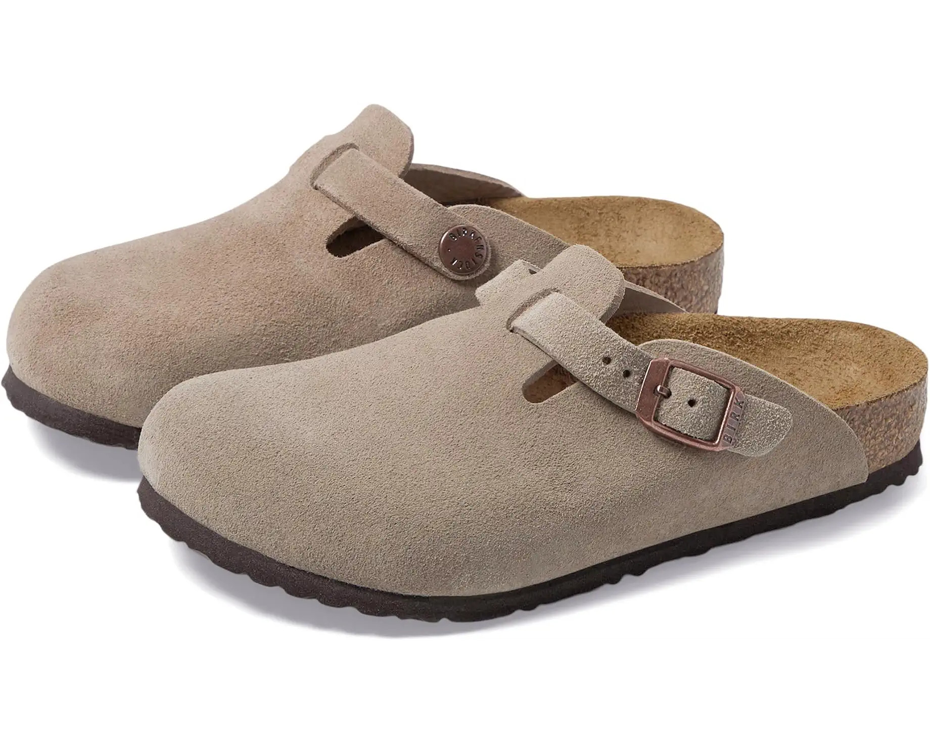 Kids Birkenstock Kids Boston (Toddler/Little Kid/Big Kid) | Zappos.com