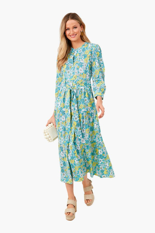 Retro Floral Georgie Dress | Tuckernuck (US)