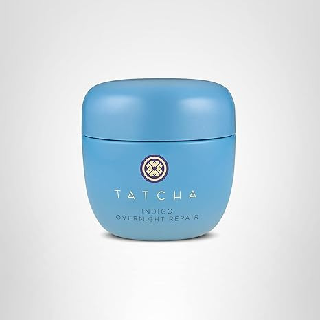 TATCHA Indigo Overnight Repair | Face Cream & Serum Treatment, Fragrance Free Night Cream, 50 ml ... | Amazon (US)