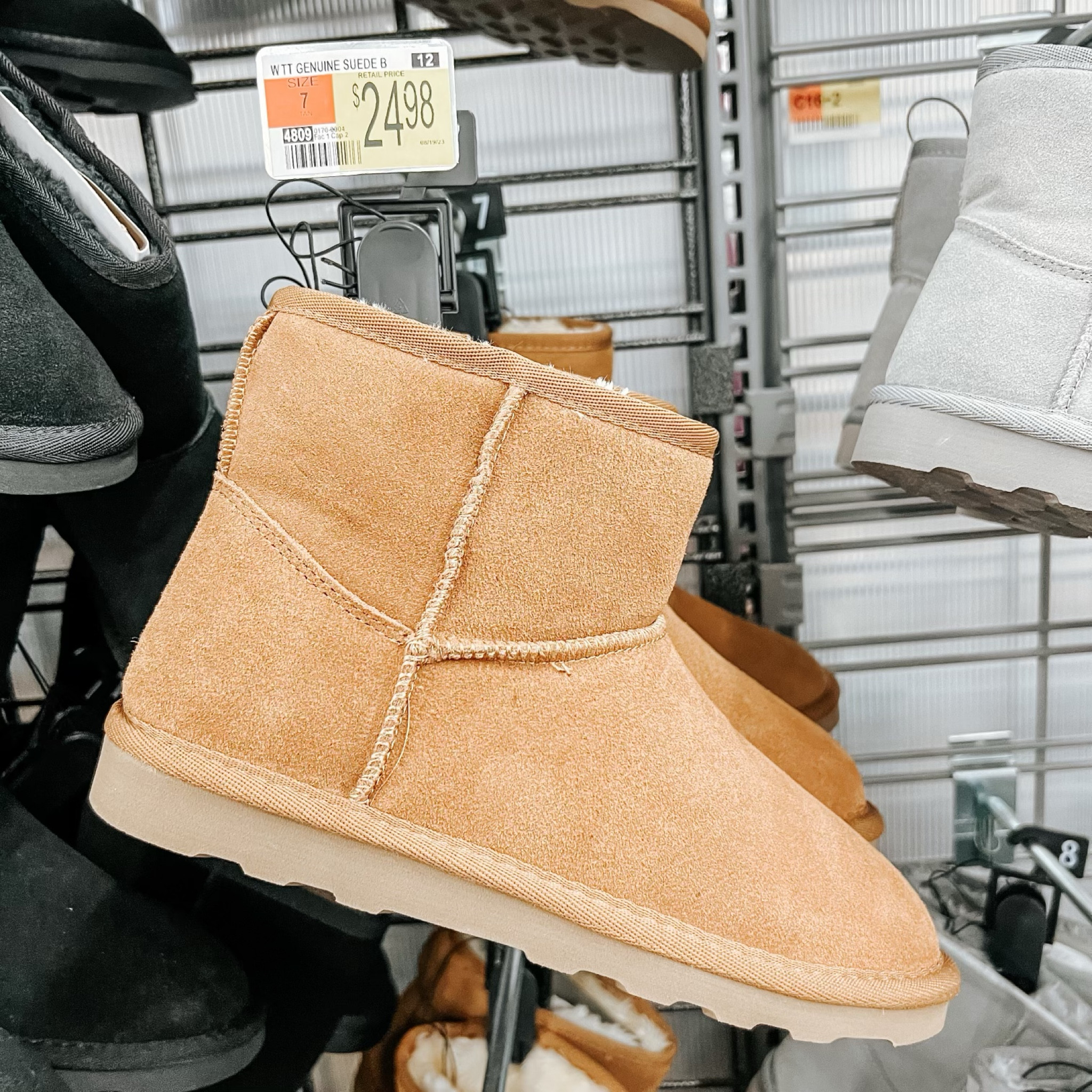 If you love Uggs but don’t want to spend the money, you need to check out this option from the Time and Tru line at Walmart! They are only $24.98 and super comfy!! We both love the short but they do have a taller option available as well. I grabbed the tan for myself and love them. 

#LTKSeasonal #LTKshoecrush #LTKstyletip