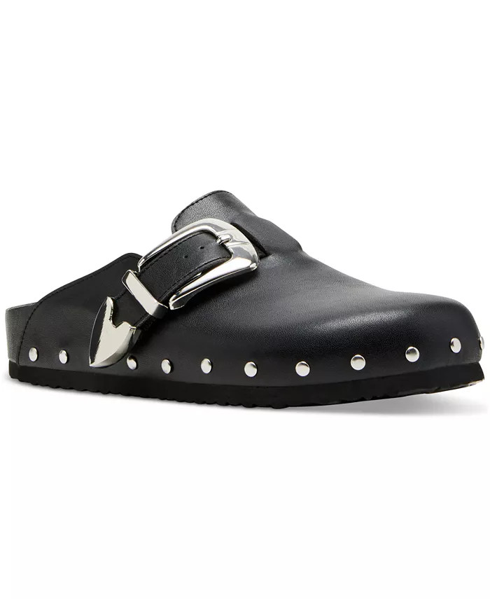 Madden Girl Ppepper Buckle Detailed Western Clogs - Macy's | Macy's