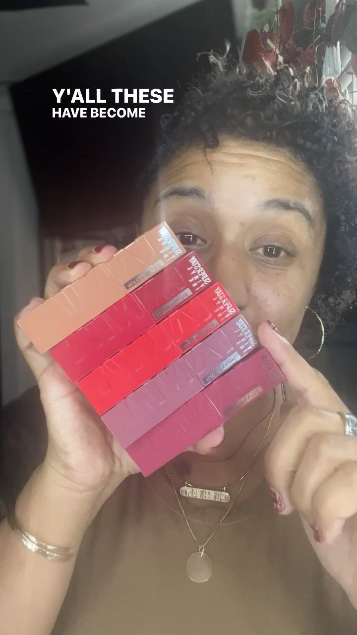 Maybelline, superstar, vinyl, Inc. are my absolute favorite drug store lipsticks. #maybelline, superstayvinyink #drugstoremakeup 

#LTKsalealert #LTKbeauty #LTKstyletip