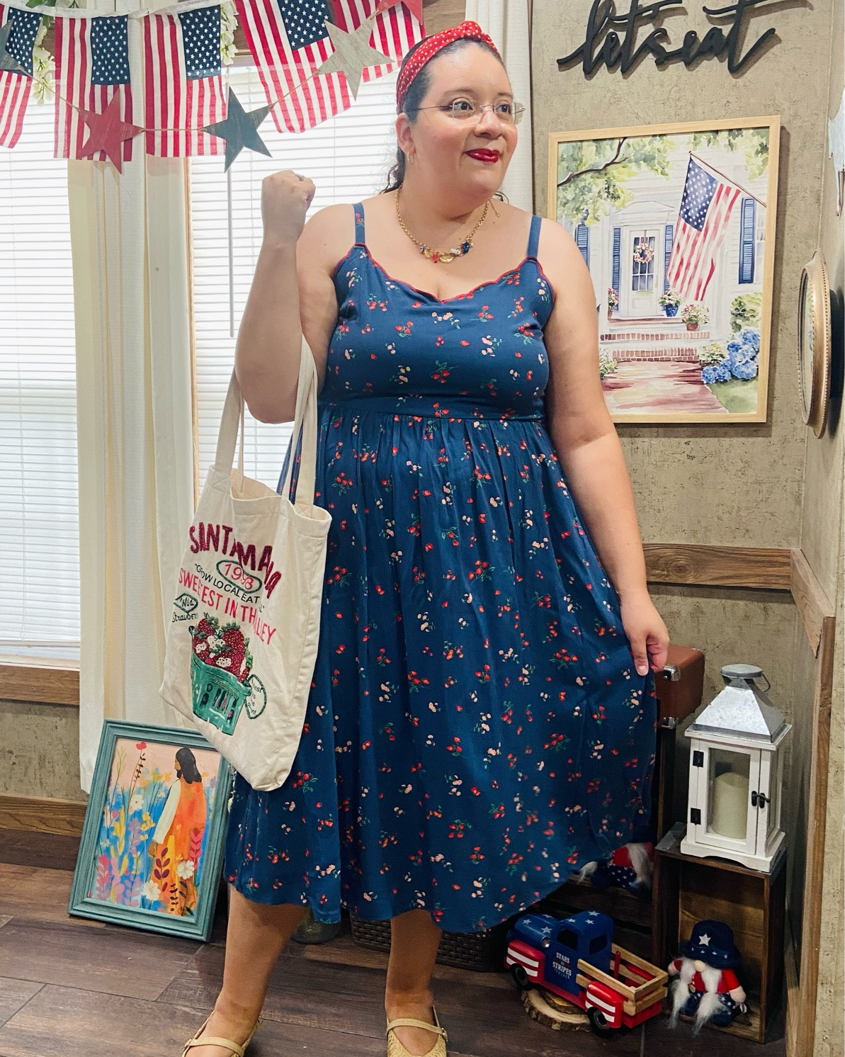 This dress got me craving a day at the farmers market 🧺 🍎🍋‍🟩🍋🍒🍑🥝🥥🍍

#LTKgrwm #LTKdayinmylife #LTKootd