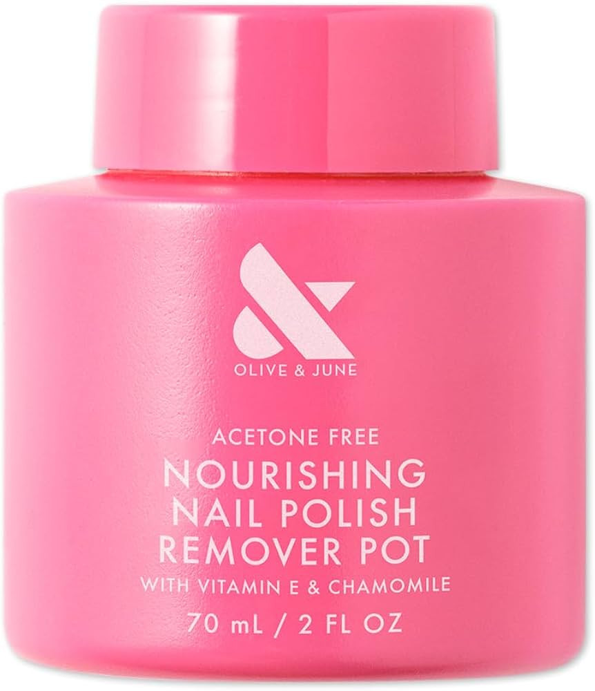 Olive & June Nourishing Remover Pot | Non Acetone | No-Mess Nail Polish Removal For Hands & Feet ... | Amazon (US)