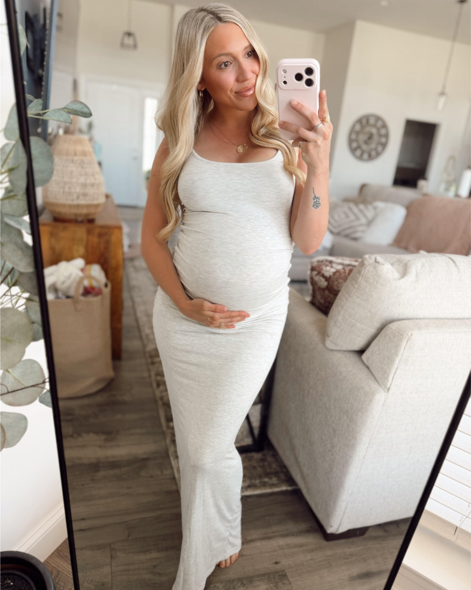 Me 🤝 this @Bumpsuit dress - size XS! ✨ perfect for the spring time + these last few weeks preggo 🤰

#LTKmomlife #LTKBump #LTKootd