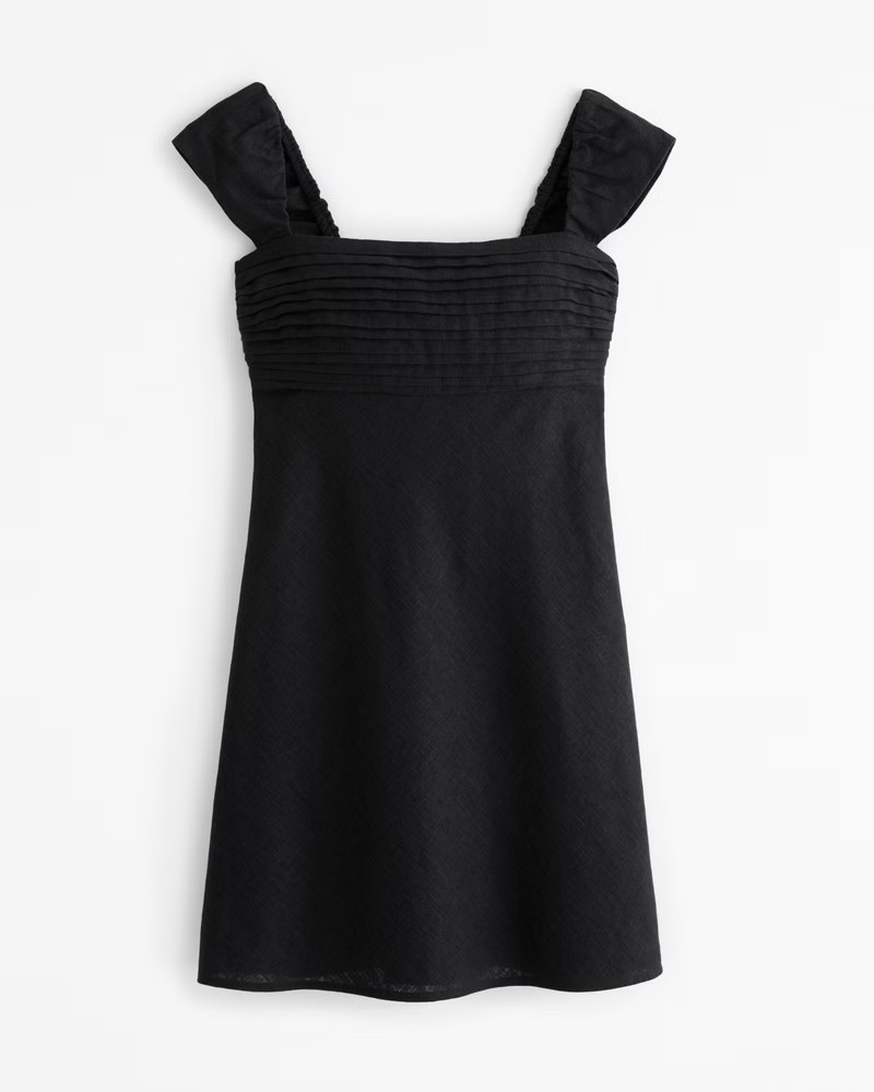 Women's The A&F Emerson Cap Sleeve Mini Dress | Women's Dresses & Jumpsuits | Abercrombie.com | Abercrombie & Fitch (US)