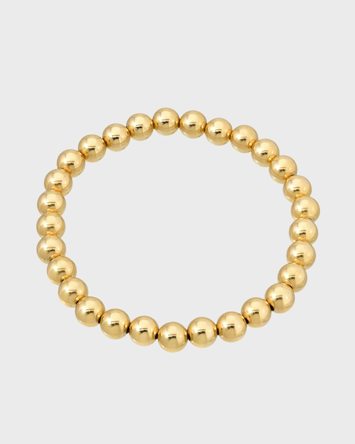 Gold-Fill 6mm Bead Bracelet | Neiman Marcus