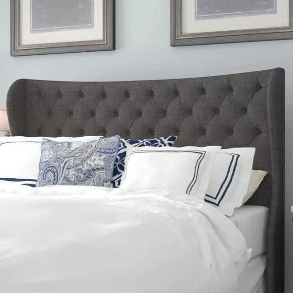 Estefana Upholstered Wingback Headboard | Wayfair North America