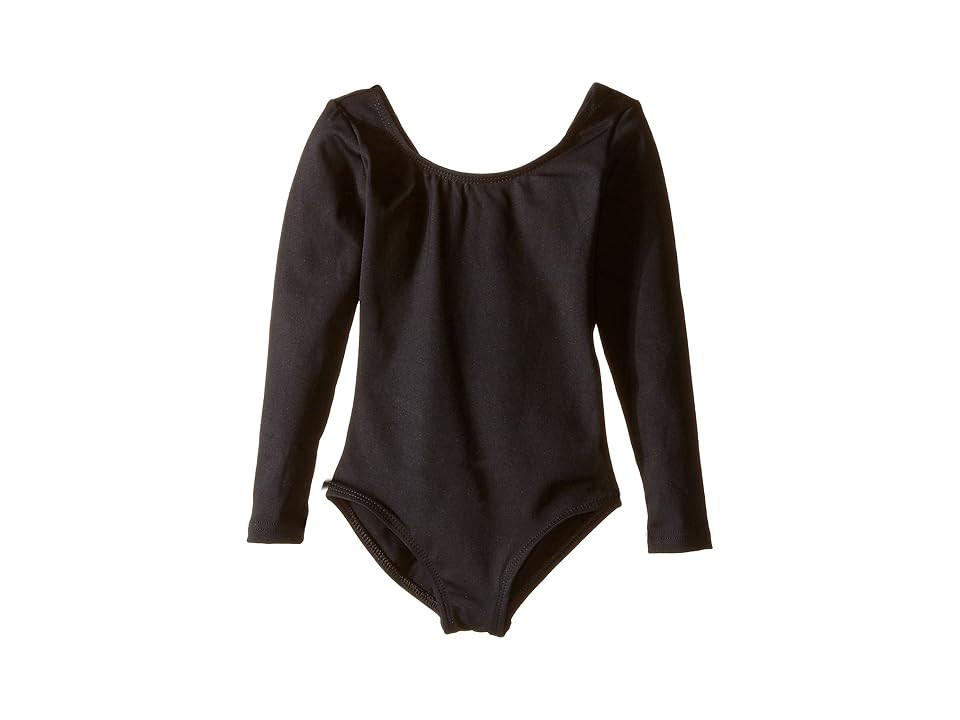 Capezio Kids Team Basic Long Sleeve Leotard (Toddler/Little Kids/Big Kids) Girl's Jumpsuit & Rompers One Piece Black : Tots (2-4 Toddler) | Zappos