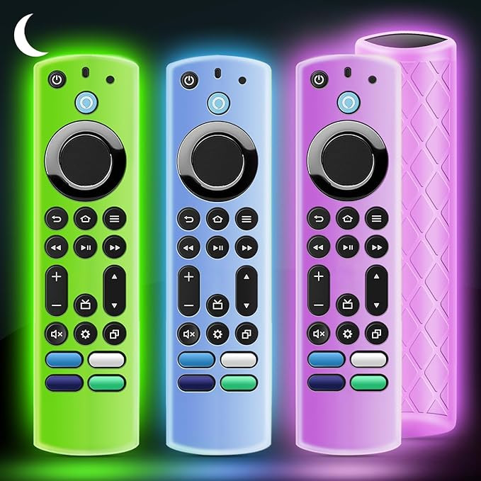 OneBom (3Pcs) Silicone Remote Case Glow in The Dark for Firetv 4K Max (2nd)/Insignia/Pioneer/Omni... | Amazon (US)