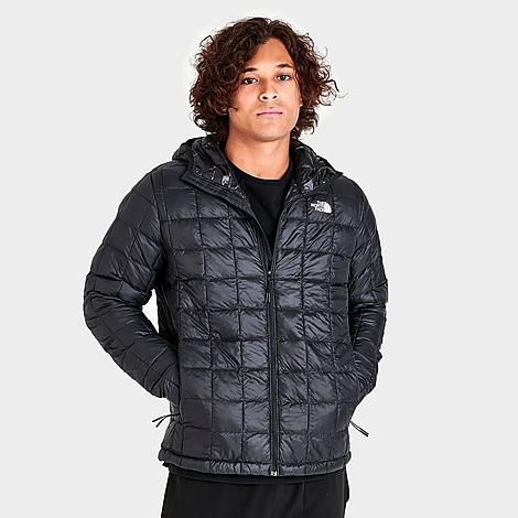 The North Face Inc Men's ThermoBall Eco Hoodie 2.0 Jacket in Black/Black Size Large 100% Nylon | Finish Line (US)