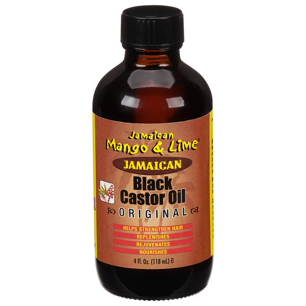 Jamaican Mango & Lime Black Castor Oil, Original, Jamaican - 4 fl oz | Instacart