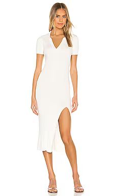 L'Academie Geneva Knit Dress in Ivory from Revolve.com | Revolve Clothing (Global)