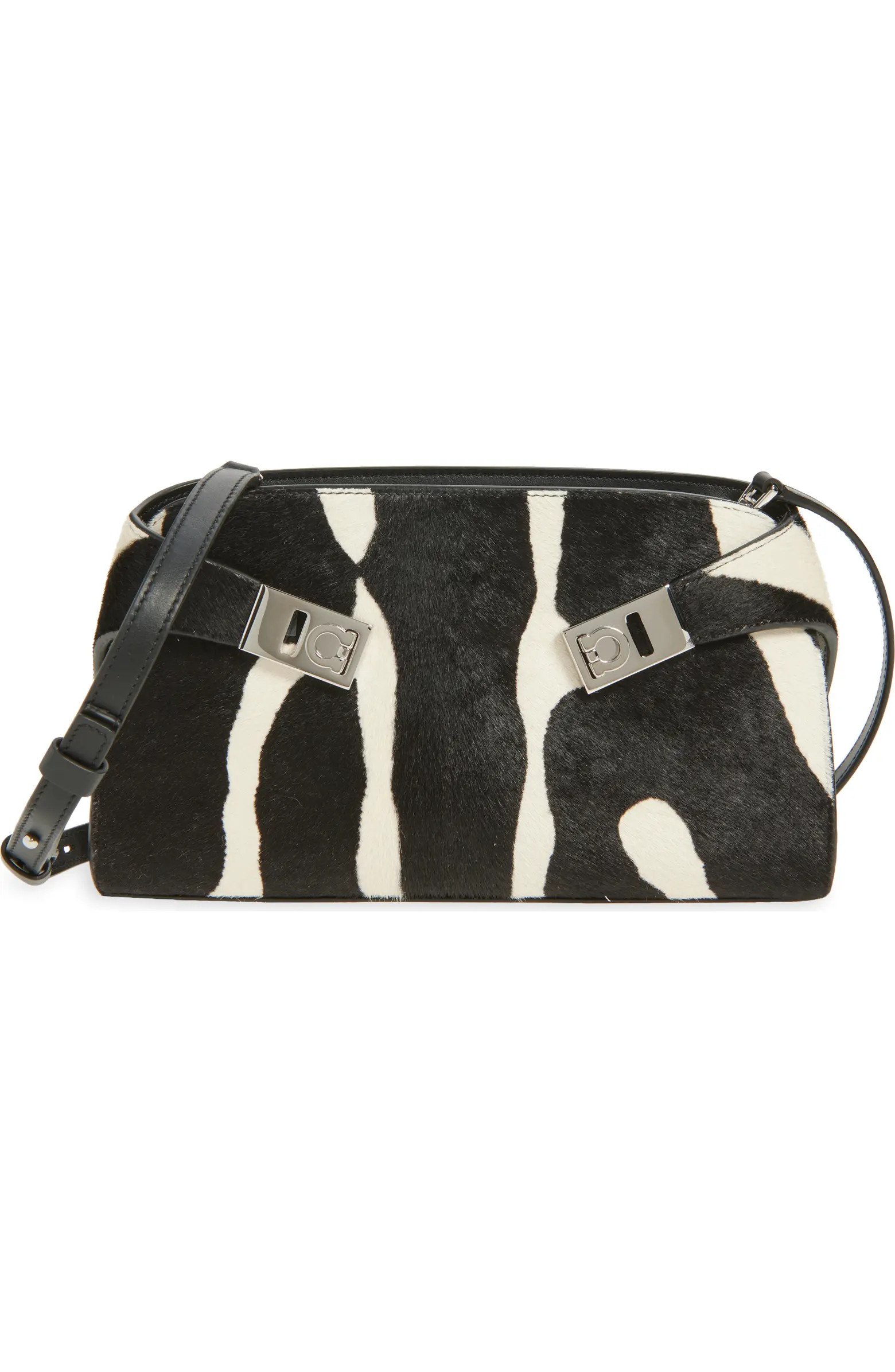 Hug Genuine Calf Hair East/West Crossbody Bag | Nordstrom