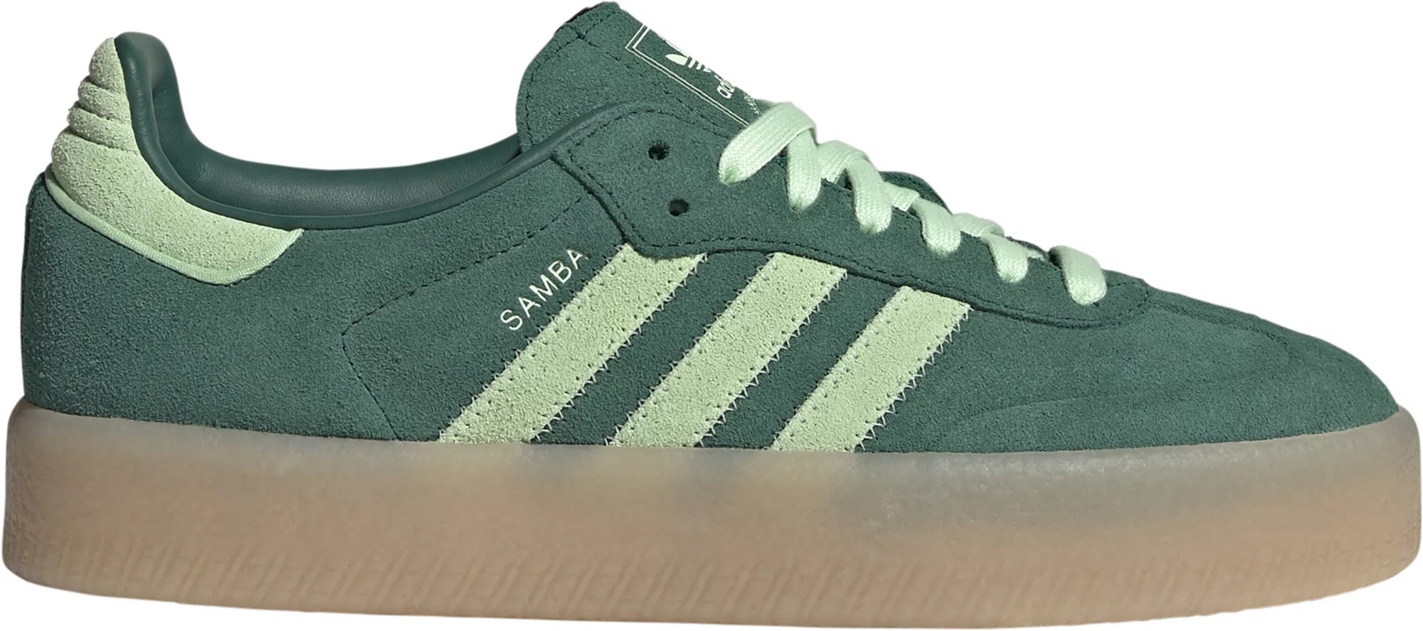 adidas Women's Sambae Shoes, Size 8.5, Green/Gum | DICK'S Sporting Goods