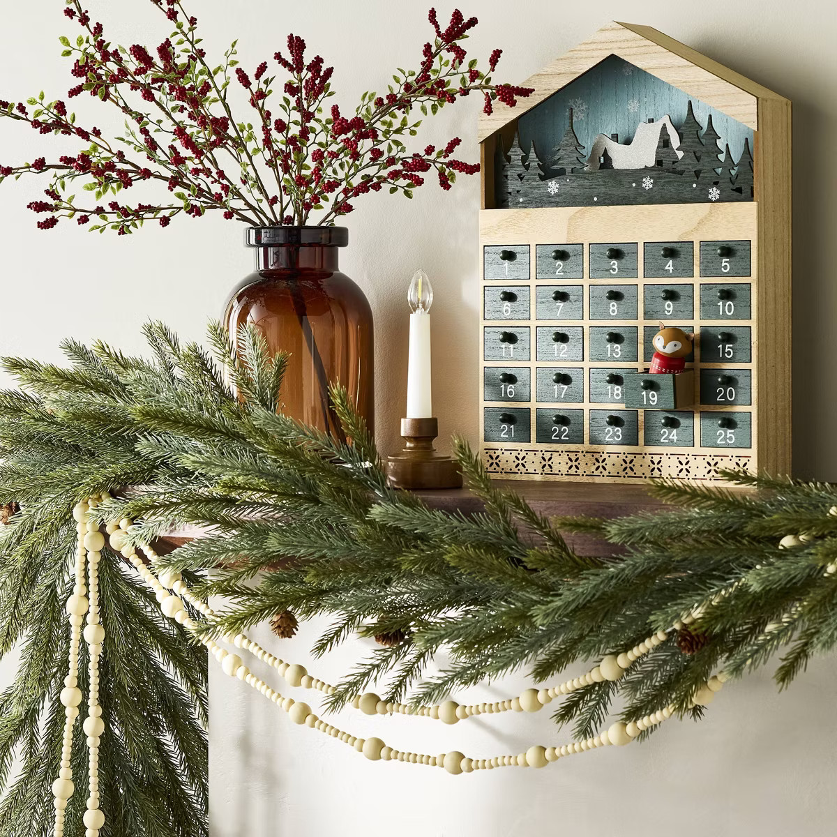 Wooden Drawer Christmas Advent Calendar - Hearth & Hand™ with Magnolia | Target