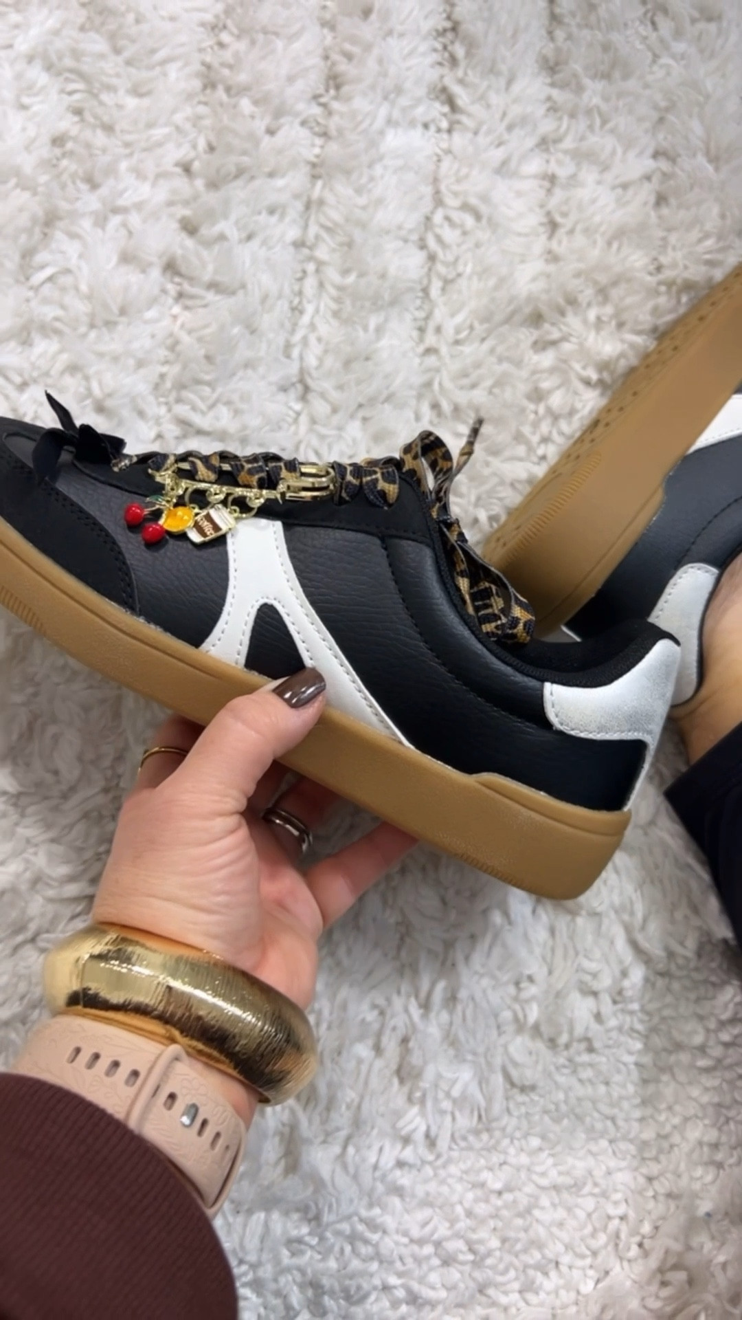 The cutest sneakers with removable charms on sale for $15! 3 other colors! Go with your normal size  

#LTKSaleAlert #LTKShoeCrush #LTKFindsUnder50