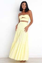 Ayla Skirt - Lemon Yellow- Spring 2022- Ltk Sale | Petal & Pup (US)